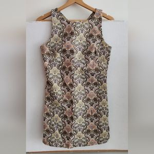 Zara Trafaluc Jaquard dress, M